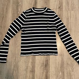 Banana Republic Striped Long Sleeve